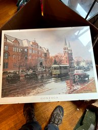 Gonzaga Poster 1991 Carl Funseth