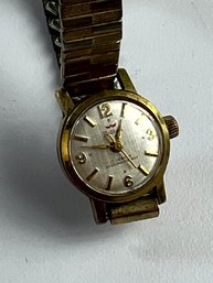 Women's Waltham Gold Fill Cocktail Watch 17j Running