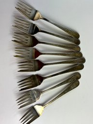 S Kirk & Son Sterling Silver 6.25' Pastry / Fish Forks 252g