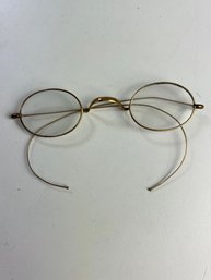 Antique Gold Fill Wire Rim Glasses Steven's & Co
