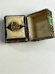 10k Gold Josten Class Ring 1957 Size 5.25 4g