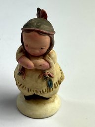 Charpente Figurine Of An Indian Girl 3'