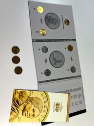 Sacagawea Dollar Set With Collector's Folio