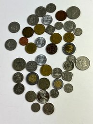 Mixed Lot Of Foreign Coins - Namibia, Netherlands, Italy +