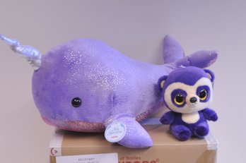 3 Aurora Plush - Shimmers Narwal XL Case Of 2  Ricky  8' Case Of 12