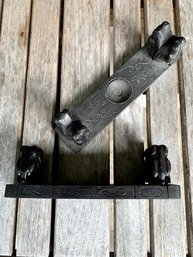 Carved Elephant Wooden Holder (P8)