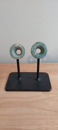 Mayan Jade Ear Spools (P-35)