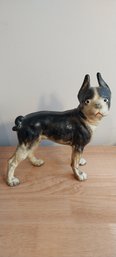 Cast Iron Boston Terrier Coin Bank (P-86)
