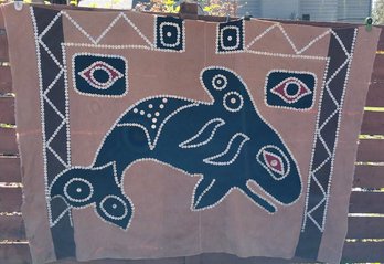 Northwest Coast Figural Button Blanket (P-218)