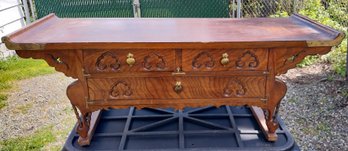 Korean Hardwood Miniature Alter Table (PG7)