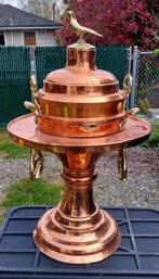 Middle Eastern Brass & Copper Brazier (PG12)