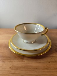Lenox Tuxedo Gold Service For 12 (EL15)