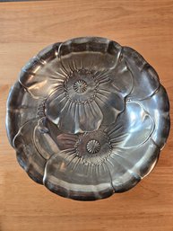 Vintage Wallace Nouveau Sterling Poppy Bowl (EL23)