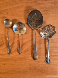 (4) Sterling Silver Spoons. (EL28)