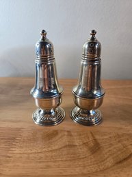 Vintage Kabco Sterling Salt & Pepper Shakers (EL35)