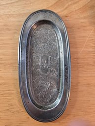 Antique Henry Birks Sterling Silver Comb Tray (EL38)