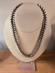 Vintage Navajo Disc Pearl Necklace (EL43)