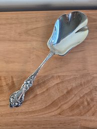 Alvin Majestic 1900's Sterling Salad Serving Spoon (EL61)