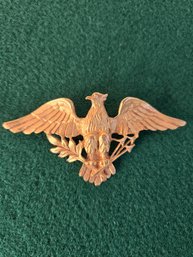 Vintage 'Coro' Patriotic Eagle 1940's Brooch (EL71)
