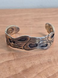 Kit Carson Sterling Open Cuff Bracelet (ED95)