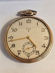 1937 Elgin 15 Jewel Pocket Watch (EL152)