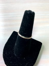 Vintage 14k White Gold Tested Ring   (DL31)