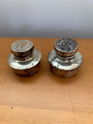 Vintage Sterling Silver B&M 432 Repro Paul Revere Salt And Pepper  (DL48)