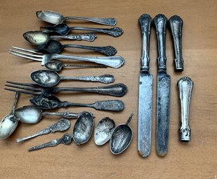 Vintage Sterling Silver Broken Cutlery  (DL49)