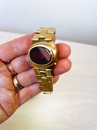 Vintage Bulova Computron Red LED Face Watch   (DL66)