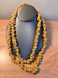 Vintage Iridescent Tasmanian Trochus Shell Necklace (ED19)