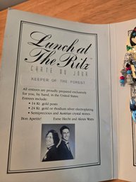 1989 Lunch At The Ritz 'Keeper Of The Forest' Earrings (ED27)