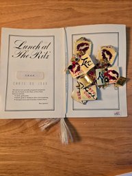 1989 Lunch At The Ritz 'Keeper Of The Forest' Earrings (ED28)