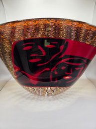 Paul Anders 2012 Stout Glass Bowl (EL38)