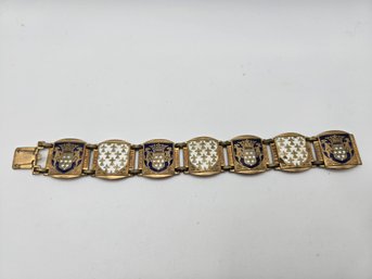 1940's WWII French Souvenir Bracelet (ED71)