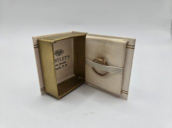 Antique 10K Yellow Gold Child's Signet Ring (EL24)