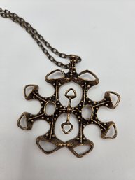 1970's Studio Else & Paul Norway Pendant Necklace (EL29)