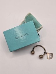 Tiffany & Co. Sterling Silver Baseball Diamond Keyring (EL 43)