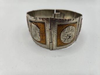 Taxco Mexico Eagle Inca Calendar Bracelet (EL46)