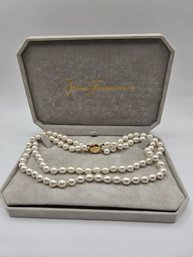 Ocean Trasuares Cultured Pearls W/ 14K Clasp (EL50)