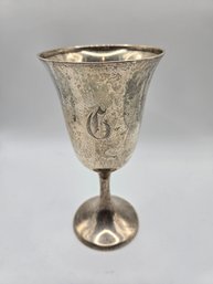 (1) Sterling Silver Goblet (EL72)