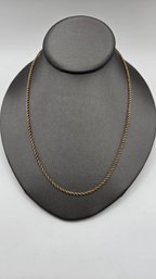 14K Yellow Gold Rope Chain (EL134)