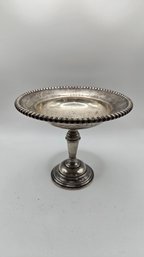 Candlewick International Sterling Candy Dish (EL141)