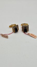 Vintage Spanish Toledo Ware Cufflinks (EL152)