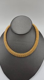 Vintage Ciner Gold Tone Choker (EJ157)