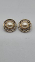 Vintage Ben-Amun Goldtone Earrings (EJ162)