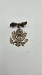 Vintage US Army Sterling Sweetheart Brooch (EL169)