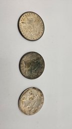 (3) Silver Dollar Coins (EL189)
