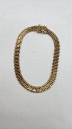 14K Yellow Gold  Link Bracelet (EL191)