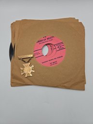 RARE 10K Gold Joseph Basile FOE 1926 Medal & Records (EL48)