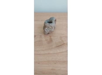 Pre-Columbian Artifact Of Animal Head (P-163)